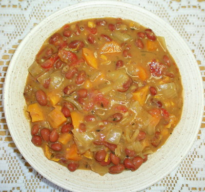 Caribbean Coconut Red Bean Stew