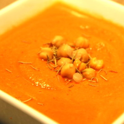 Garbanzo Bean Tomato Soup
