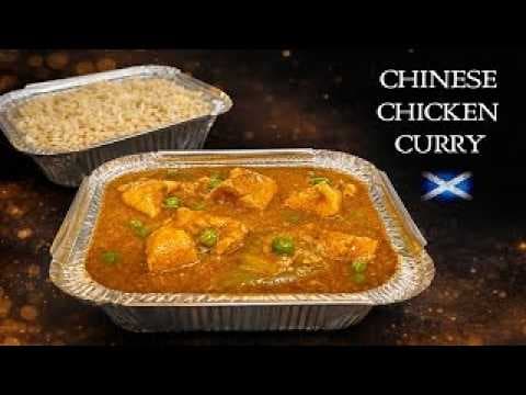 Chinese Takeaway Style Chicken Curry  | High Protein Meal Prep Slow Cooker Recipe