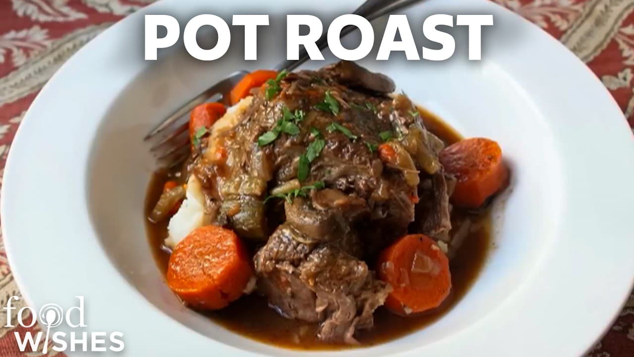 low Cooker Beef Pot Roast | Food Wishes